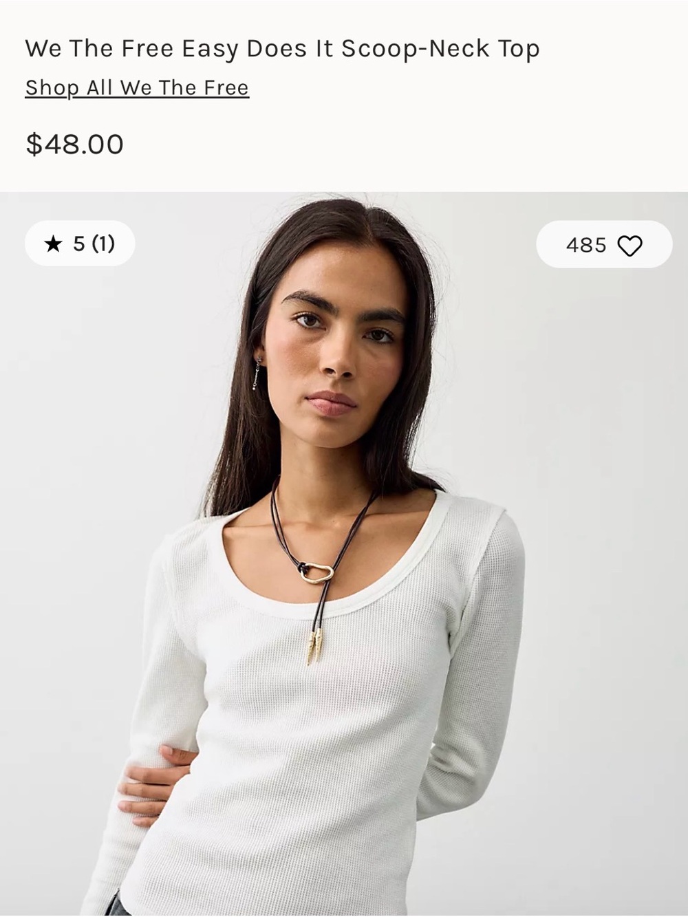 New Free People top
